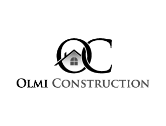 Olmi Construction  logo design by art84