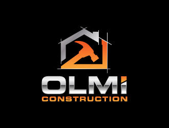 Olmi Construction  logo design by jaize