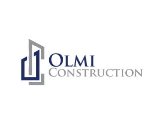 Olmi Construction  logo design by yippiyproject