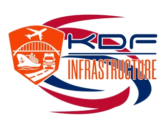 KDF Infrastructure logo design by aura