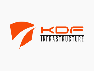 KDF Infrastructure logo design by berkahnenen