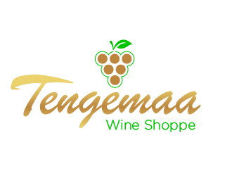 Tengemaa Wine Shoppe logo design by pollo