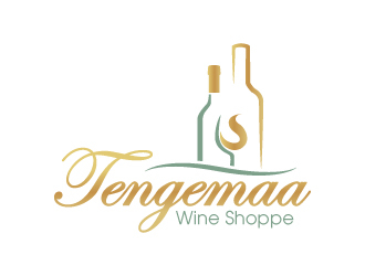 Tengemaa Wine Shoppe logo design by jaize
