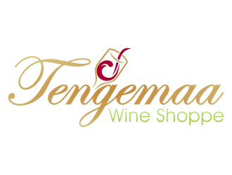 Tengemaa Wine Shoppe logo design by Realistis