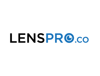 LensPro.co logo design by bigboss