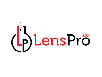 LensPro.co logo design by sanworks