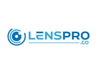 LensPro.co logo design by jaize