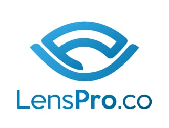 LensPro.co logo design by sulaiman