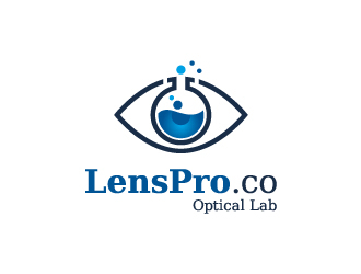 LensPro.co logo design by dgawand