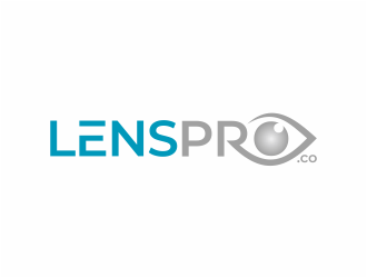 LensPro.co logo design by mutafailan