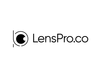 LensPro.co logo design by keylogo