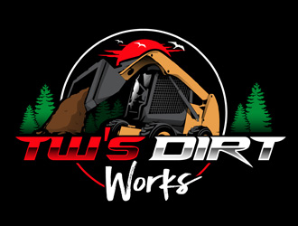 TW’s Dirt Works  logo design by DreamLogoDesign
