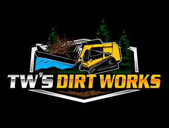 TW’s Dirt Works  logo design by DreamLogoDesign