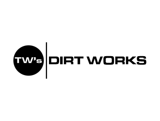 TW’s Dirt Works  logo design by Gwerth