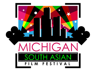Michigan South Asian Film Festival logo design by DreamLogoDesign