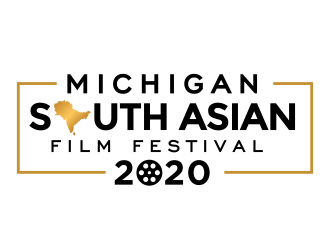 Michigan South Asian Film Festival logo design by Gopil