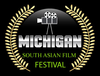 Michigan South Asian Film Festival logo design by Suvendu