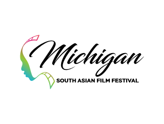 Michigan South Asian Film Festival logo design by Gwerth