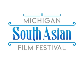 Michigan South Asian Film Festival logo design by AnandArts