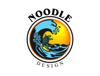 Noodle Design logo design by naldart