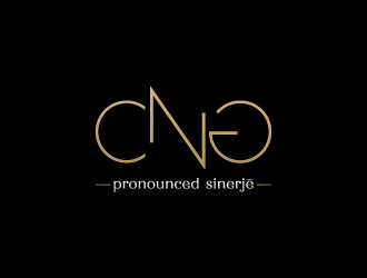 CNG (pronounced Sinerjē) logo design by lestatic22