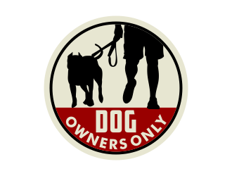 Dog Owners Only logo design by Kruger