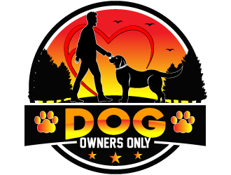 Dog Owners Only logo design by Suvendu