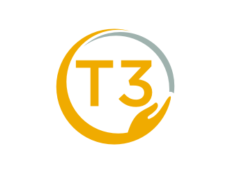 T3  logo design by puthreeone