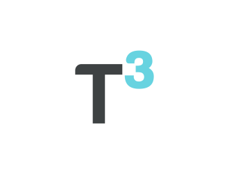 T3  logo design by GassPoll