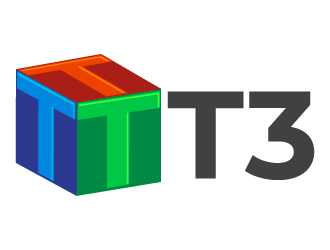 T3  logo design by Ultimatum