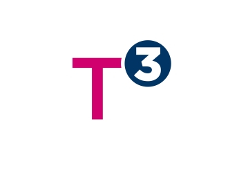 T3  logo design by aura