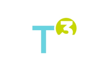 T3  logo design by aura