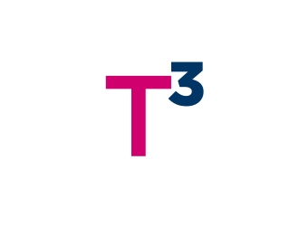 T3  logo design by aura