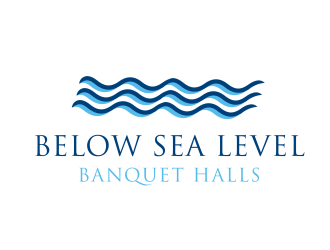BELOW SEA LEVEL - Banquet Halls logo design by DPNKR