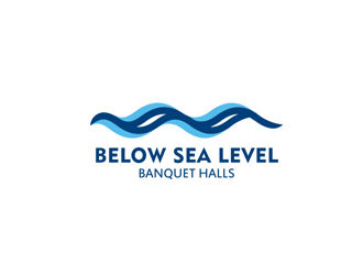 BELOW SEA LEVEL - Banquet Halls logo design by DPNKR