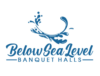 BELOW SEA LEVEL - Banquet Halls logo design by AamirKhan