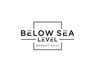 BELOW SEA LEVEL - Banquet Halls logo design by vostre