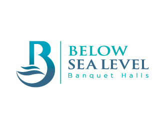 BELOW SEA LEVEL - Banquet Halls logo design by Sandip