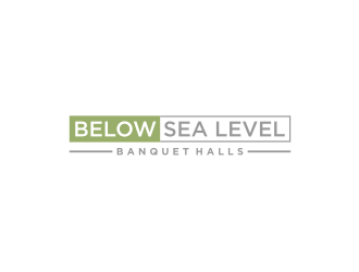 BELOW SEA LEVEL - Banquet Halls logo design by Artomoro