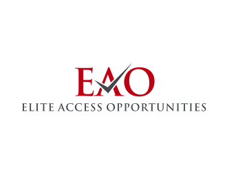 “Elite Access Opportunities” (“EAO”) logo design by GassPoll