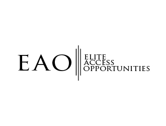 “Elite Access Opportunities” (“EAO”) logo design by Farencia