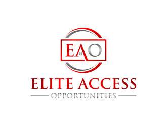 “Elite Access Opportunities” (“EAO”) logo design by dodihanz