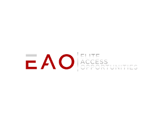 “Elite Access Opportunities” (“EAO”) logo design by jancok