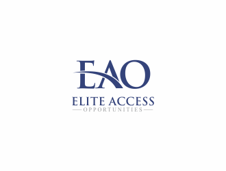 “Elite Access Opportunities” (“EAO”) logo design by up2date