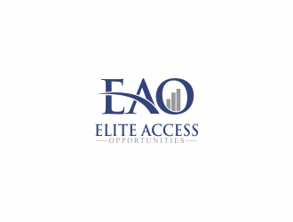 “Elite Access Opportunities” (“EAO”) logo design by up2date
