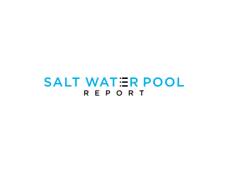 Salt Water Pool Report logo design by y7ce