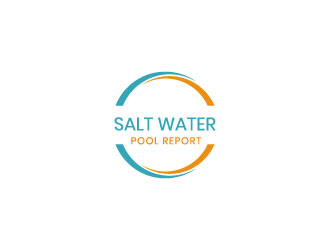 Salt Water Pool Report logo design by aryamaity