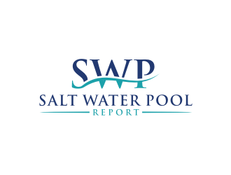 Salt Water Pool Report logo design by Artomoro