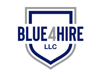 Blue4hire, LLC logo design by GemahRipah