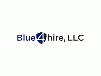 Blue4hire, LLC logo design by SelaArt